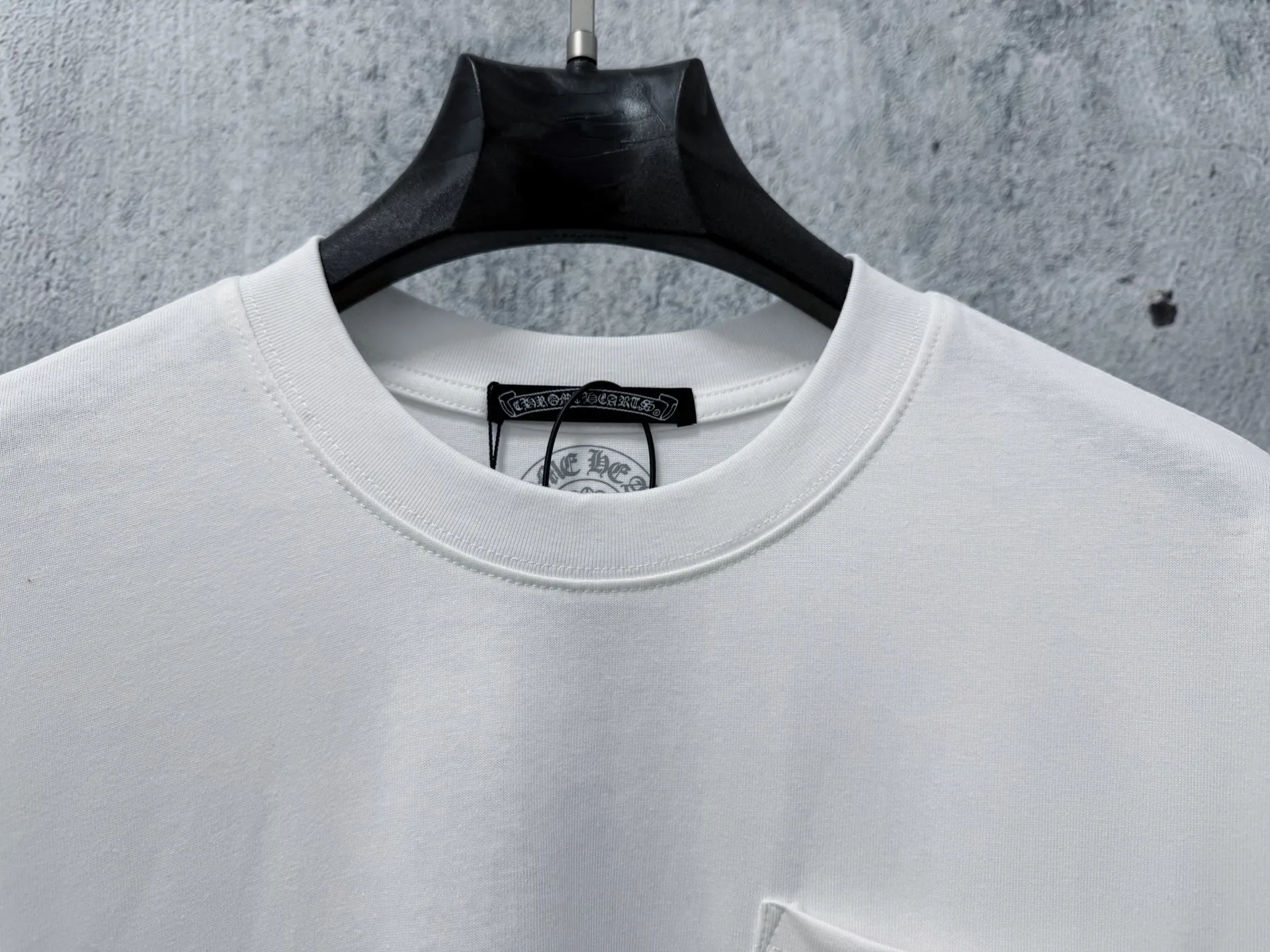 ￼ 【Chrome Hearts】 25ss T Same Style T Versatile : Black White Size：S-XL